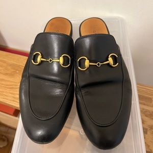Gucci Princetown leather slipper
